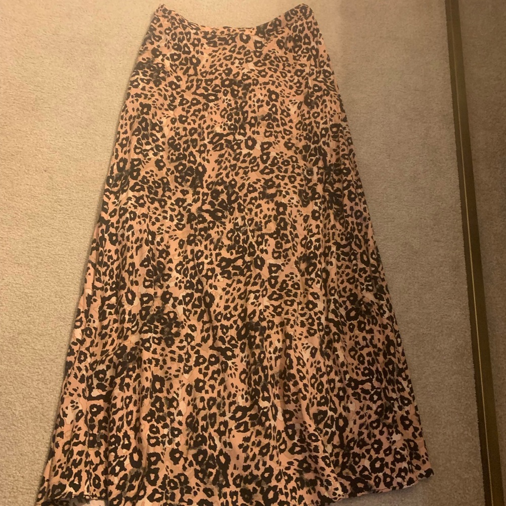 Wilfred Leopard Skirt